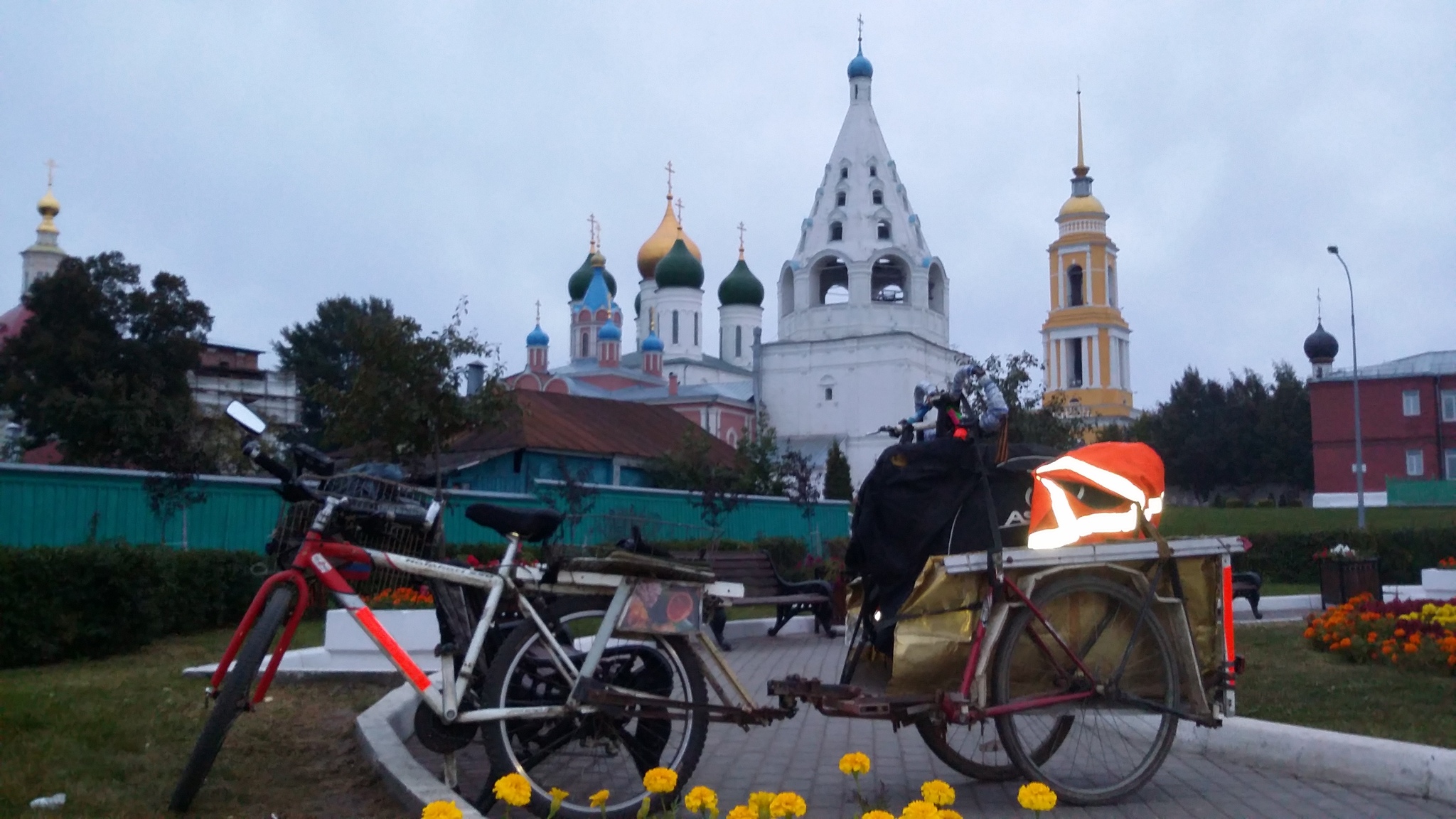 Самодельный велоприцеп для перевозки длинномерных грузов | Пикабу