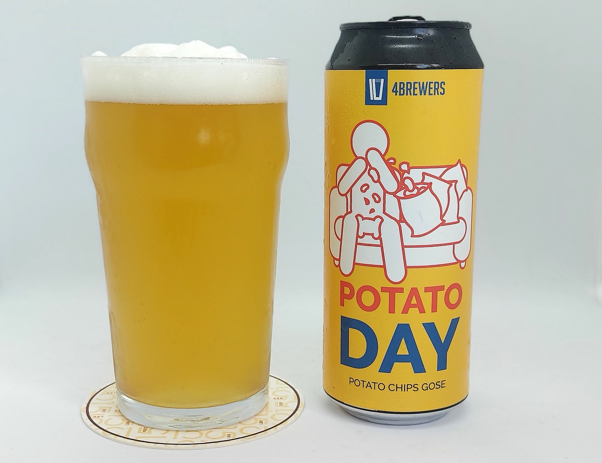 Potato Day (4Brewers) и Сухарики с Шашлыком (Burning). Похрустим? | Пикабу