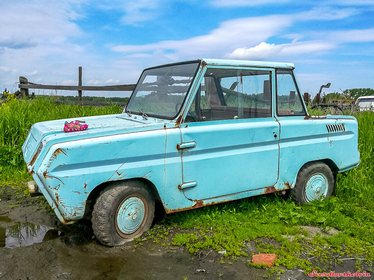 Бесплатный автомобиль эпохи СССР. СМЗ С-3Д | Пикабу