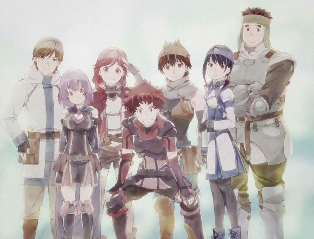 Аниме Гримгал пепла и иллюзий / Hai to Gensou no Grimgar | Пикабу