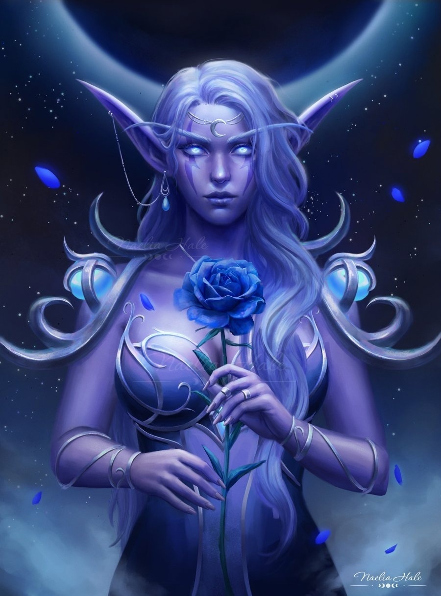 Night elf | Пикабу