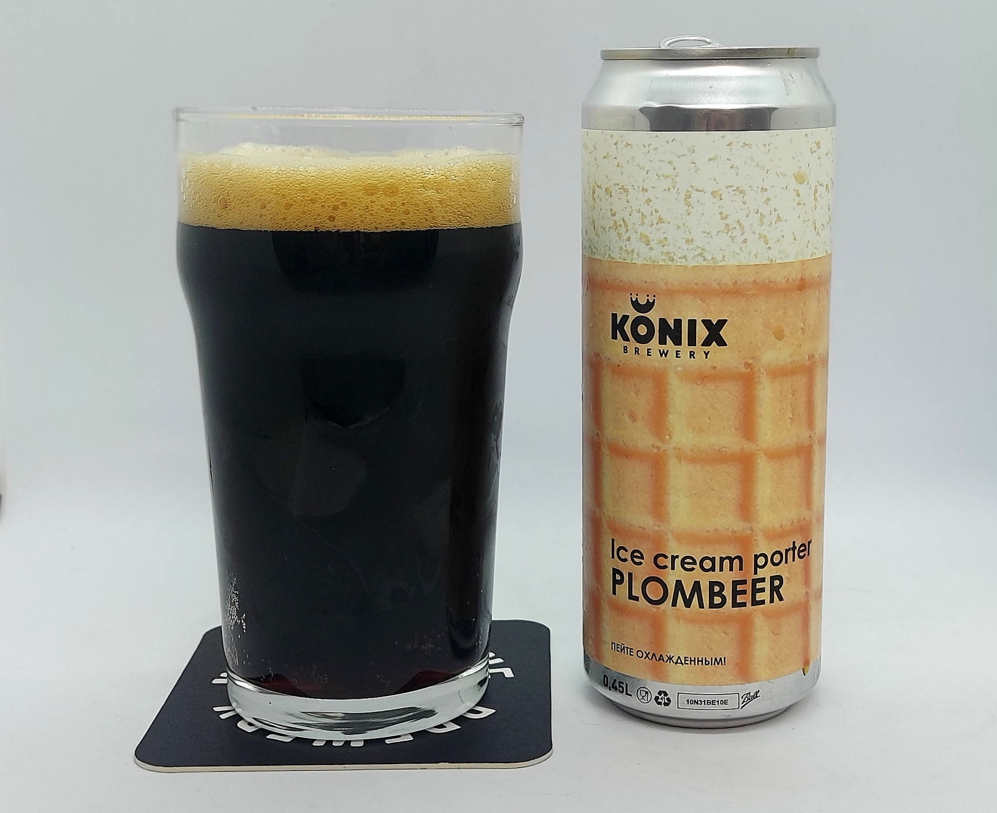 Портер-мороженое: Plombeer, Chocolate, Hazelnut, Fruit (Konix Brewery ...