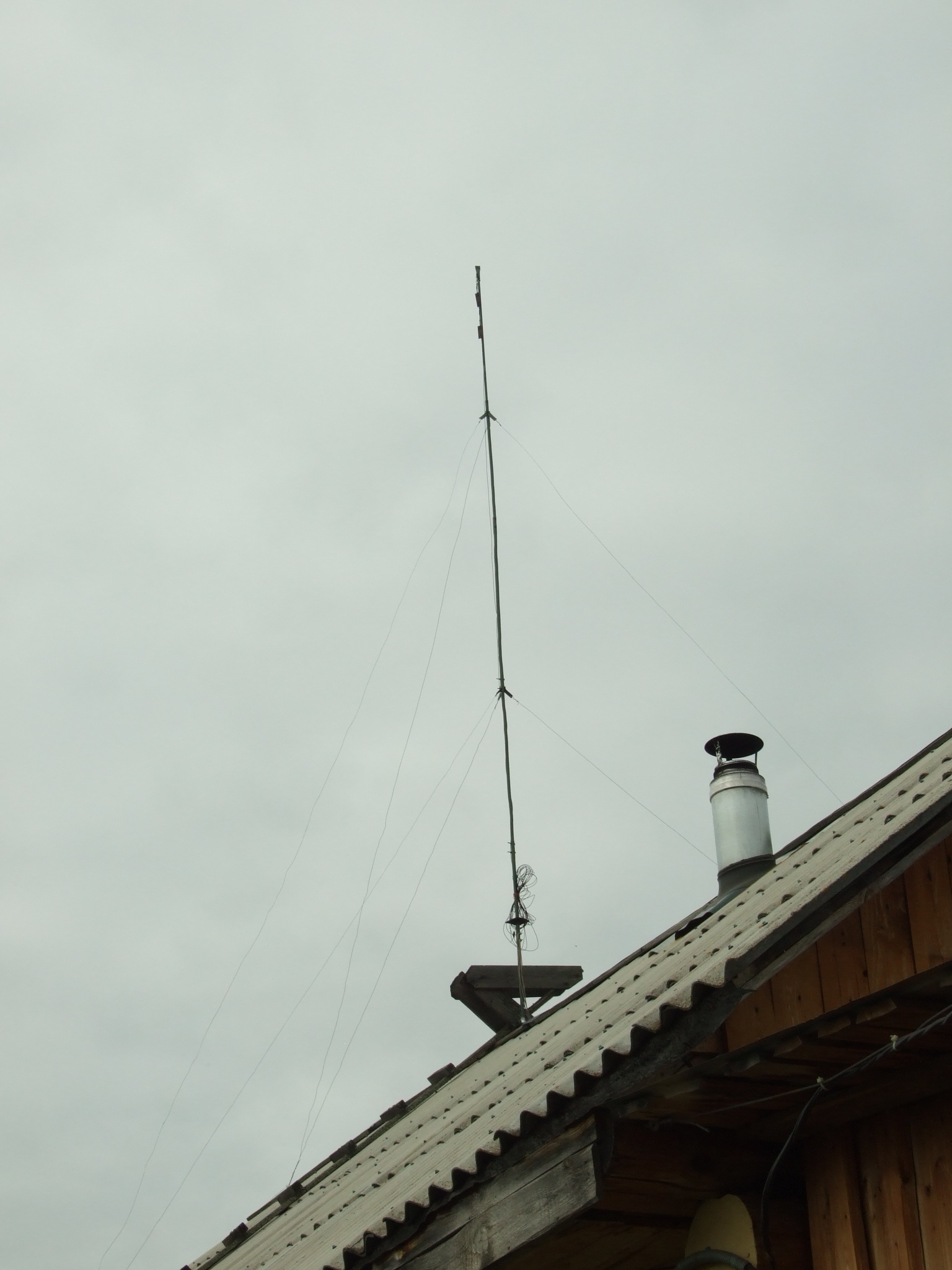 Простая дешёвая антенная мачта | Пикабу