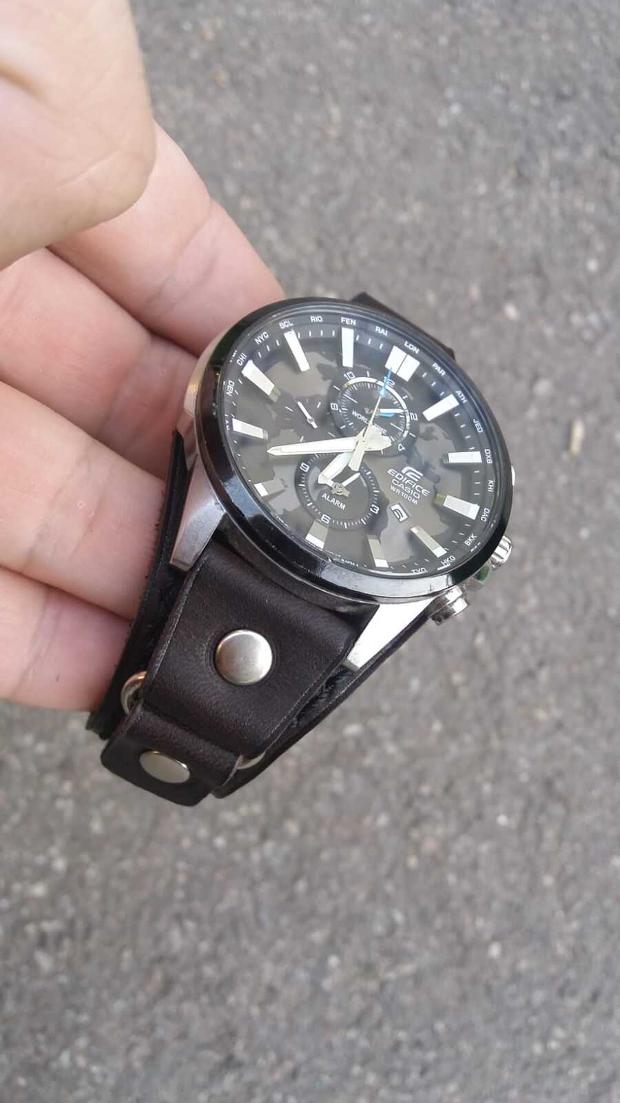 Ремешок для часов Casio Edifice. Ремешок напульсник. Bund straps | Пикабу