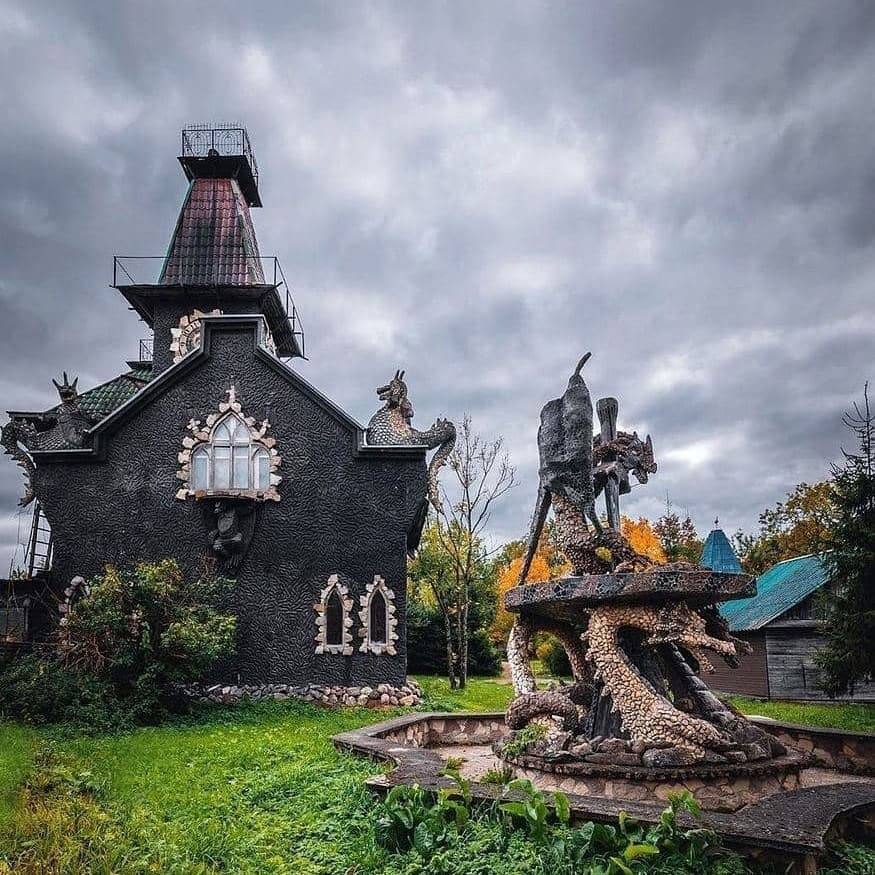 Замок с драконами | Пикабу