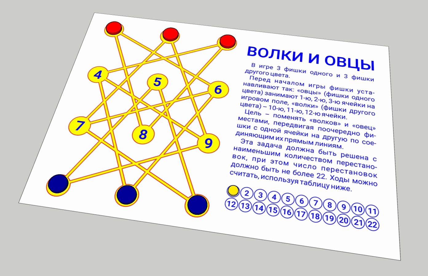 волки и овцы игра правила игры (96) фото