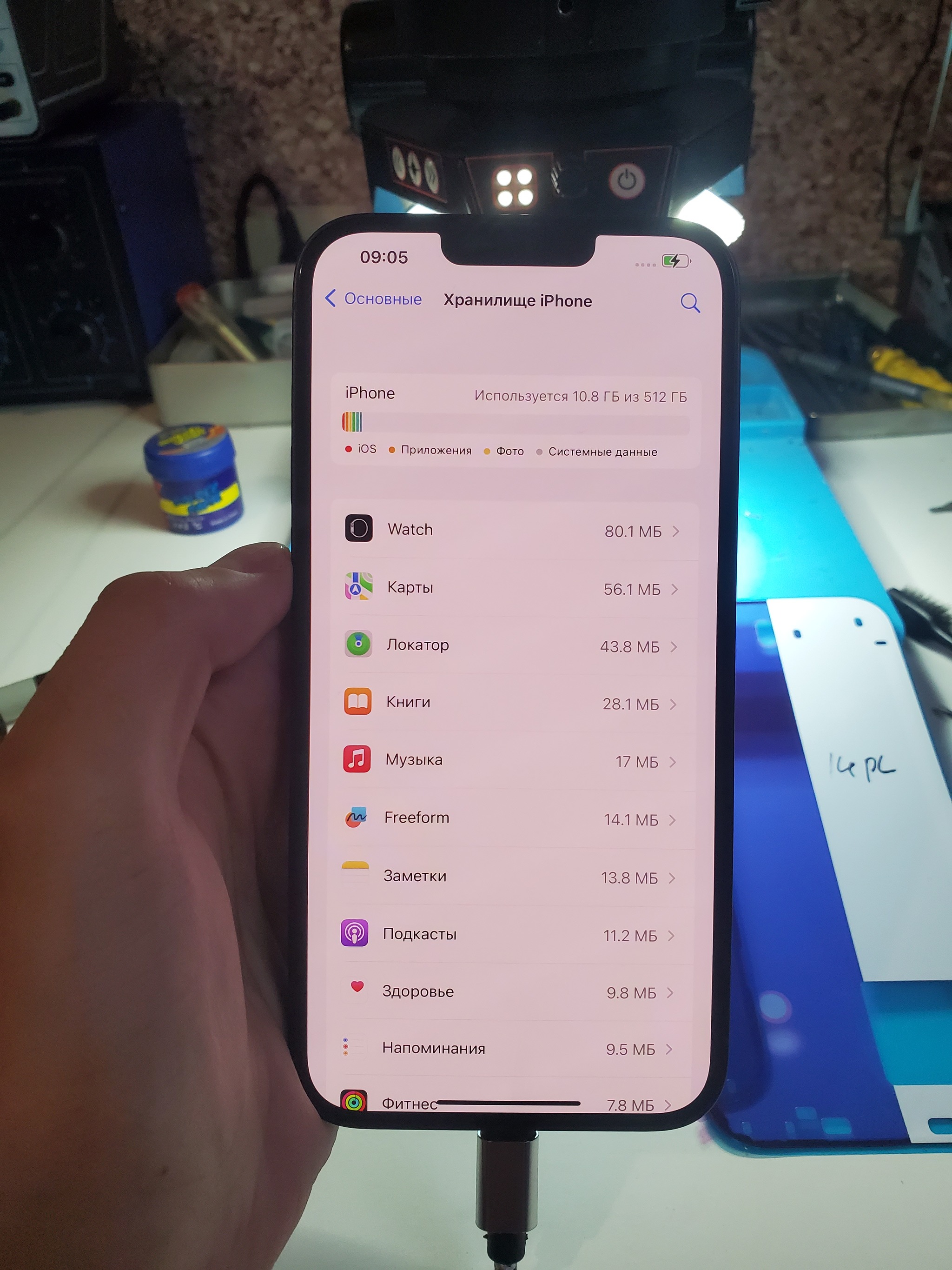 Увеличение чл.. памяти iphone 14 plus | Пикабу