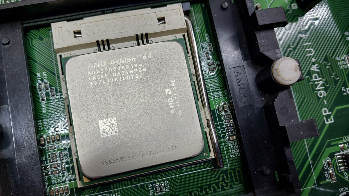 Компьютеры нашей молодости. AMD Athlon64 3500+ | Пикабу