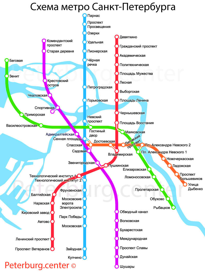 В Петербурге собираются построить две новые линии метрополитена (или  Брехать – не строить. ) | Пикабу