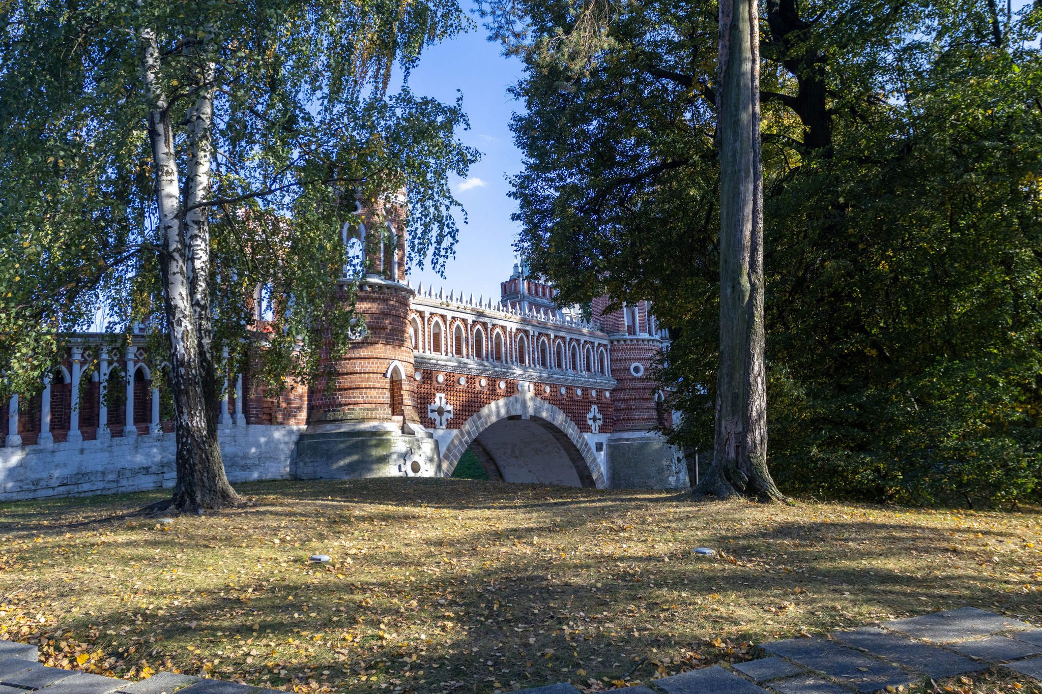 Теплый сентябрьский день в Царицыно | Пикабу