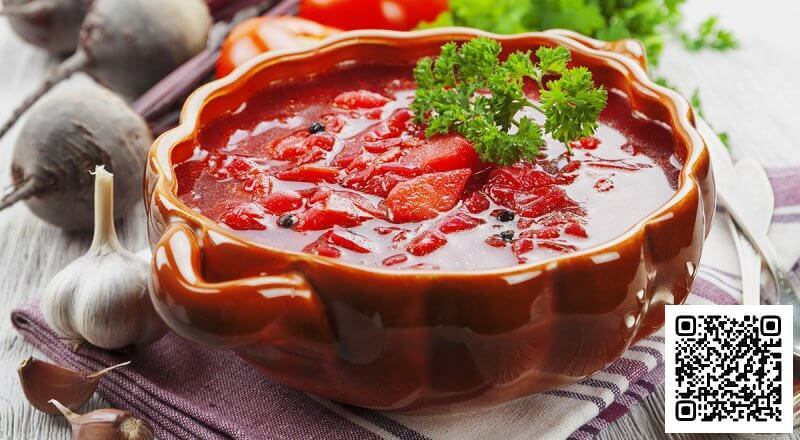 Борщ со свиными ребрышками рецепт – Украинская кухня: Супы. «Еда»