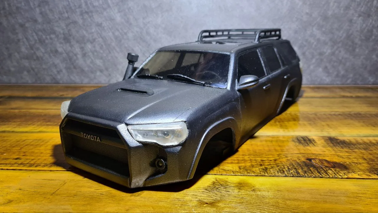 Toyota 4runner (2019), твердый корпус ручной работы 1/10 traxxas TRX4 |  Пикабу