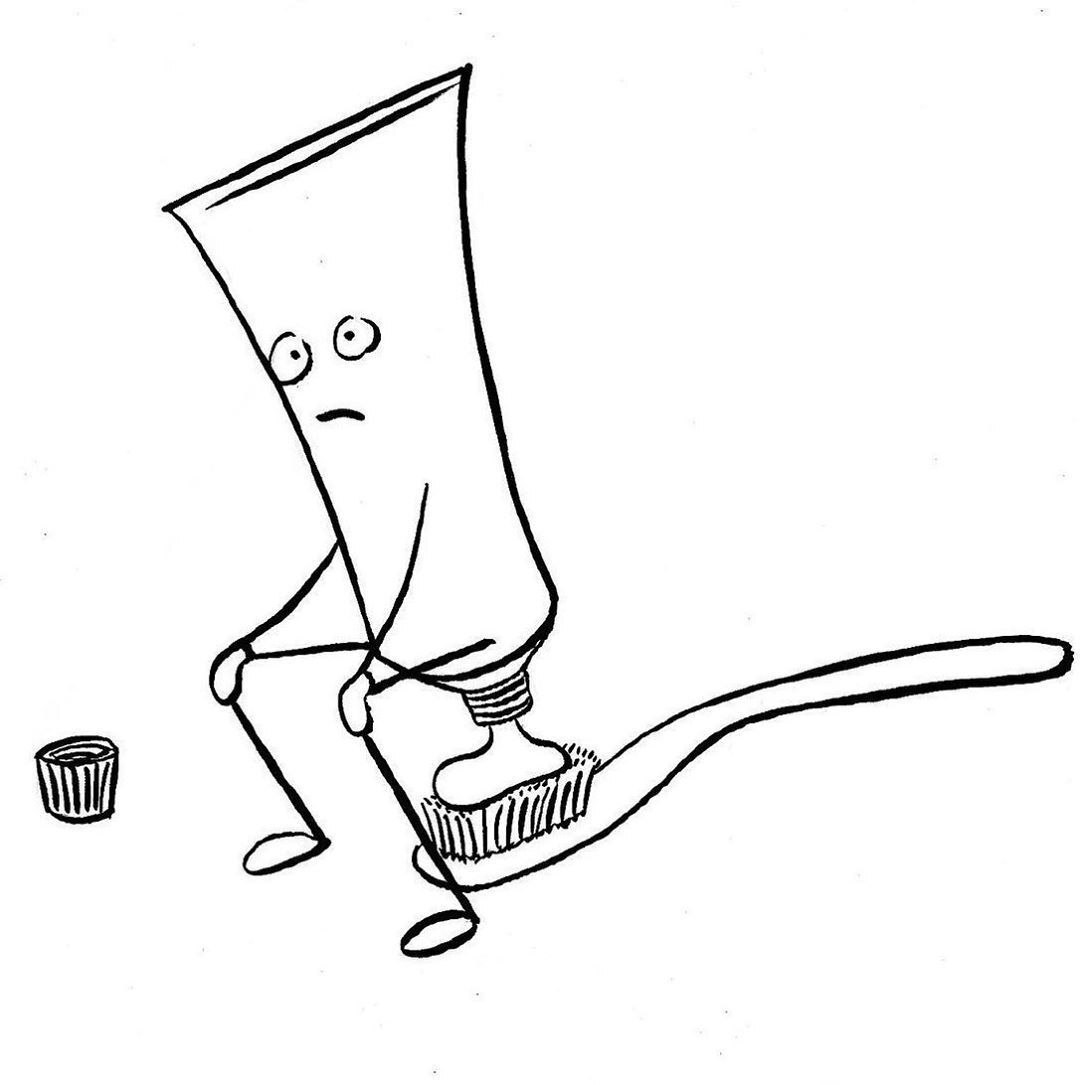 Зубная паста меня ненавидит | Пикабу