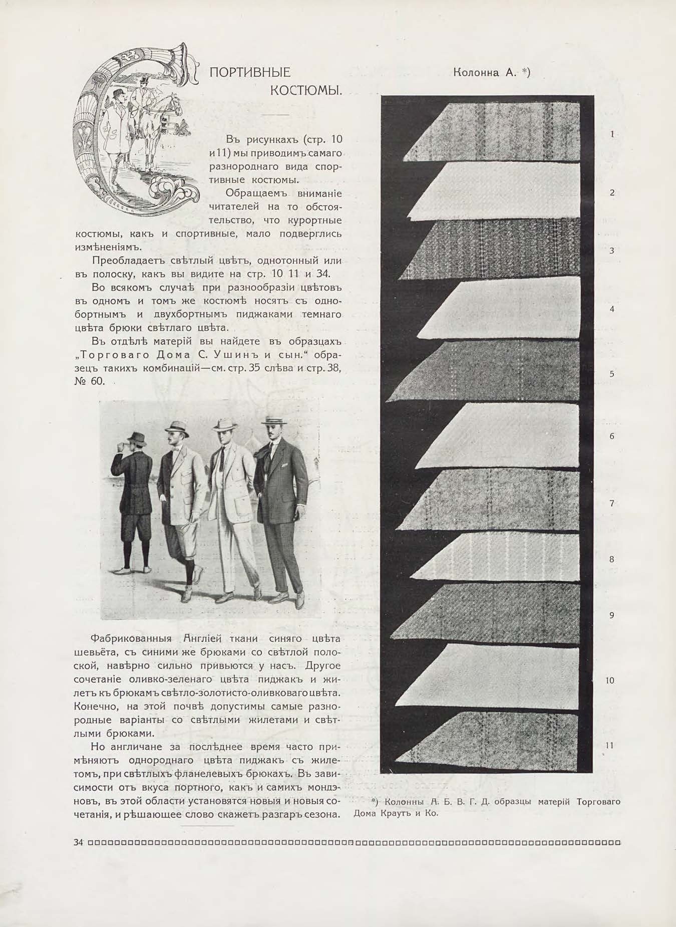 Джентльмен и моды 1912 год | Пикабу