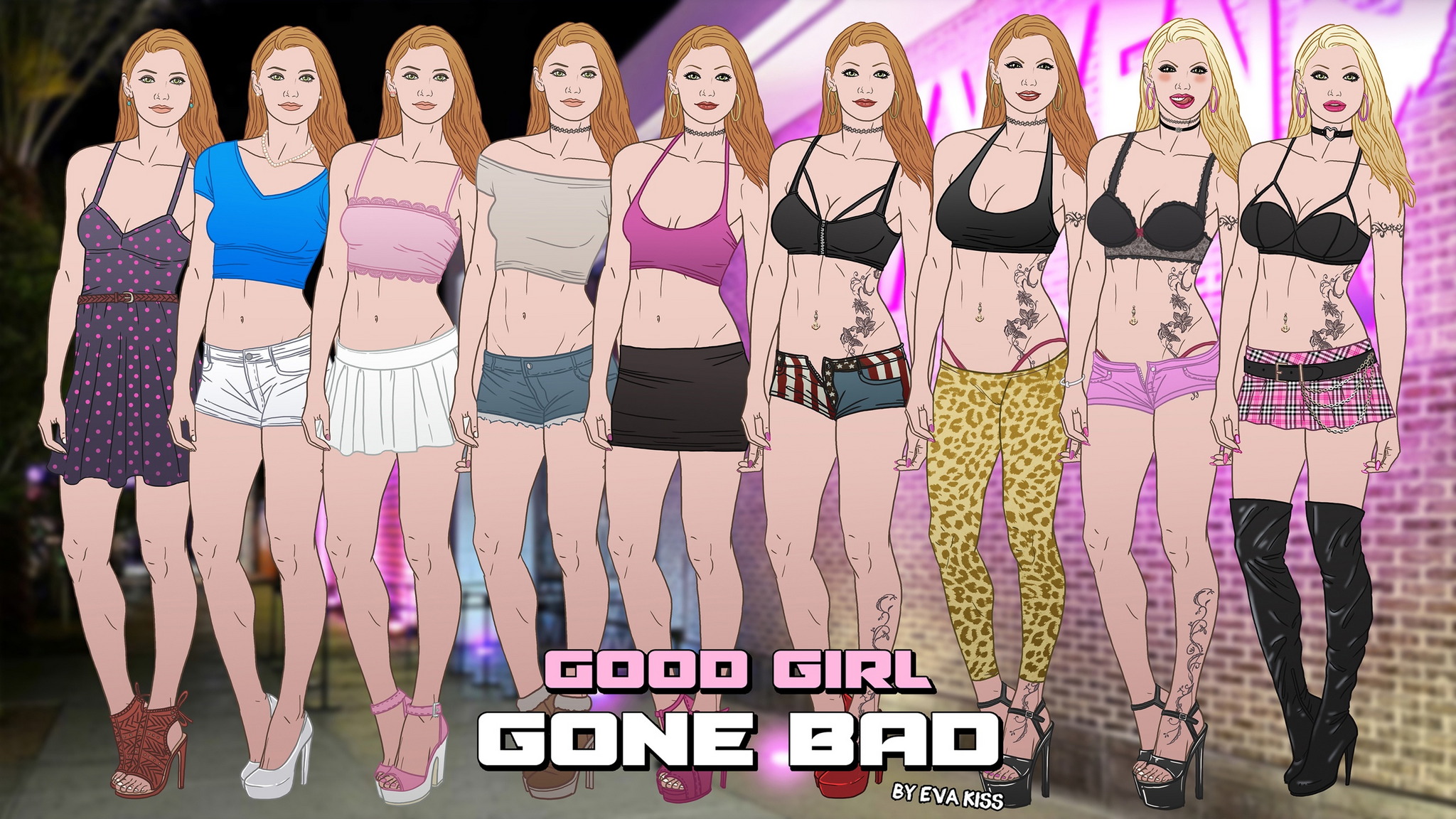 Короче, рекомендую порно игру «Good Girl Gone Bad» (18+) | Пикабу