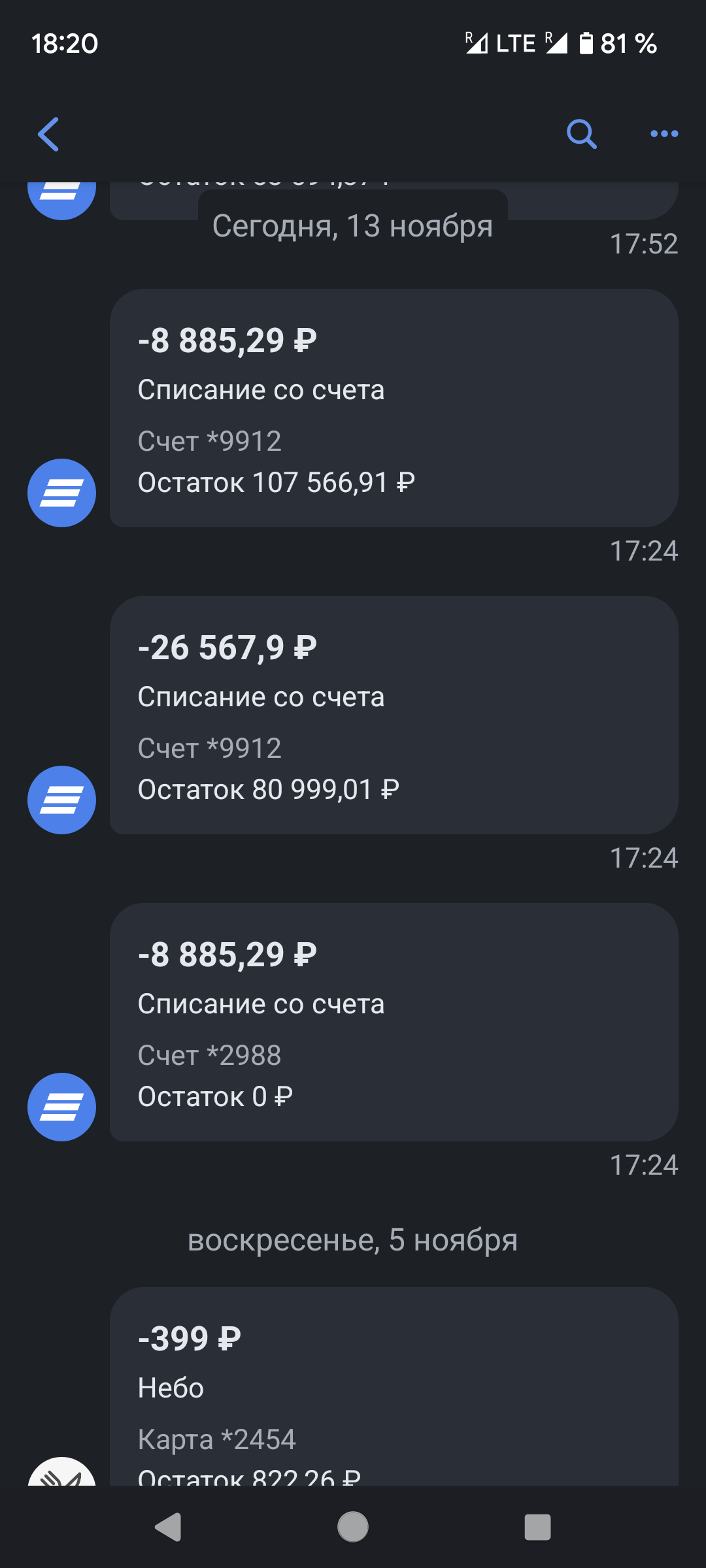 Bank Vtb. Списали деньги | Пикабу