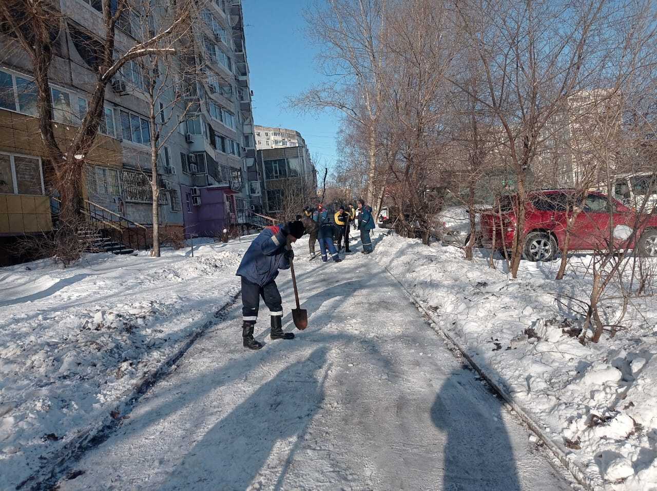 Что сегодня происходит в Хабаровске на улице | Пикабу