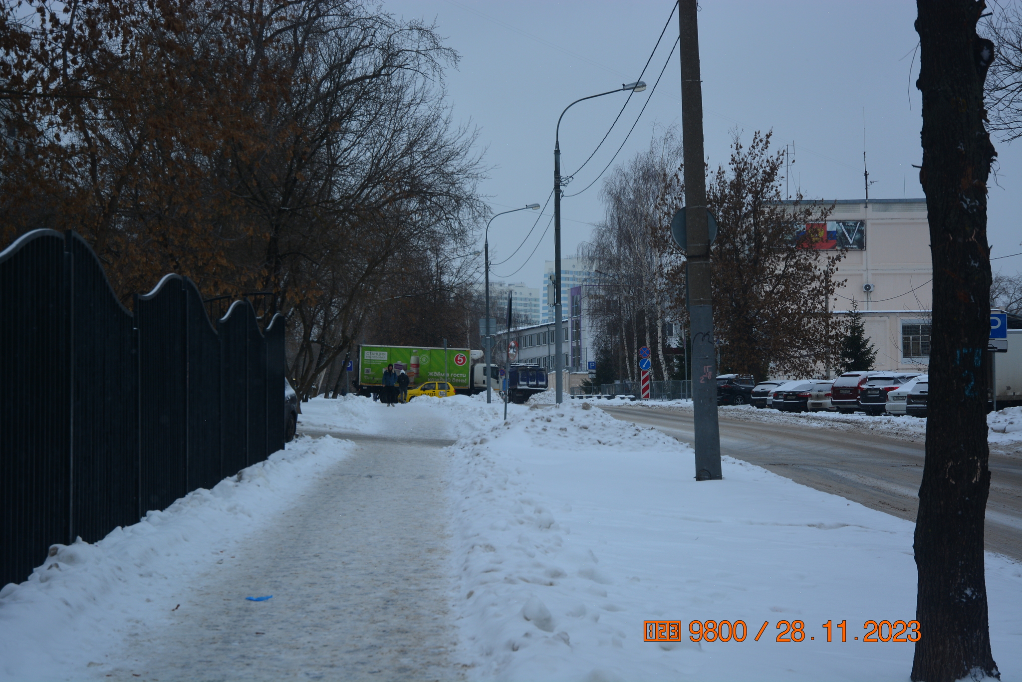 281123/Без двух дней заснеженные московские улицы, или перегон от отца к  матери и Каминоки9800 | Пикабу