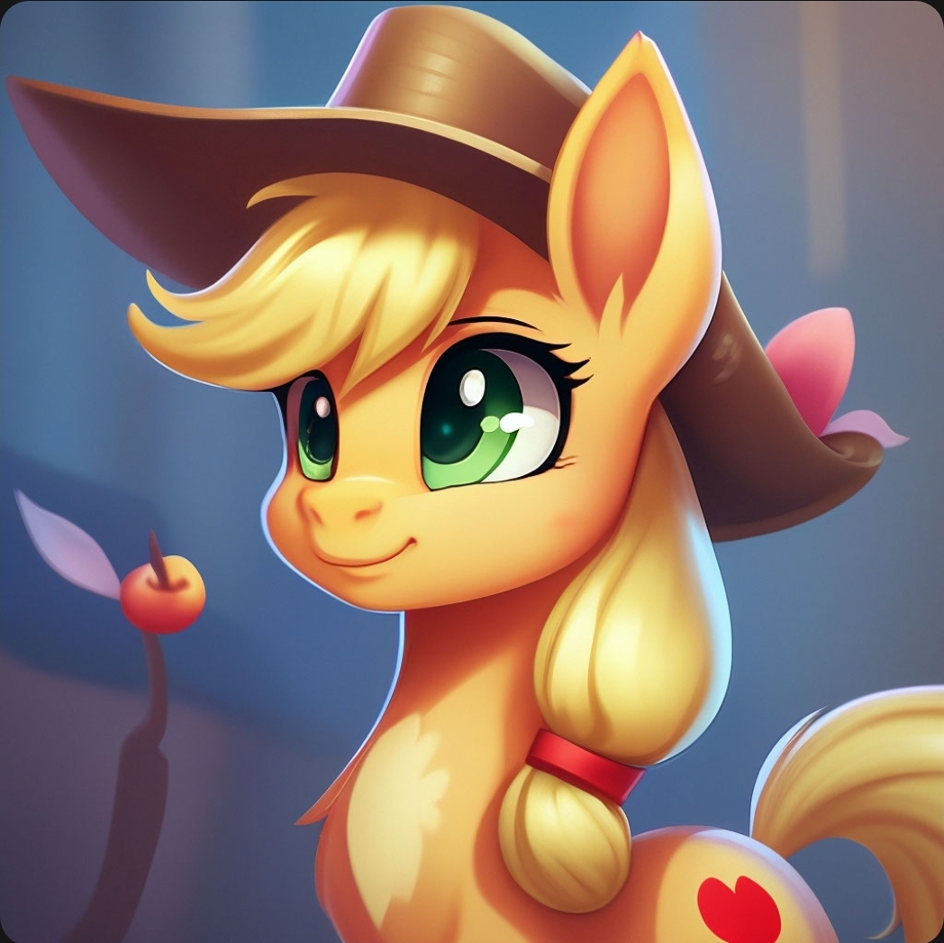 Apple Jack - герой мультфильма My Little Pony | Пикабу