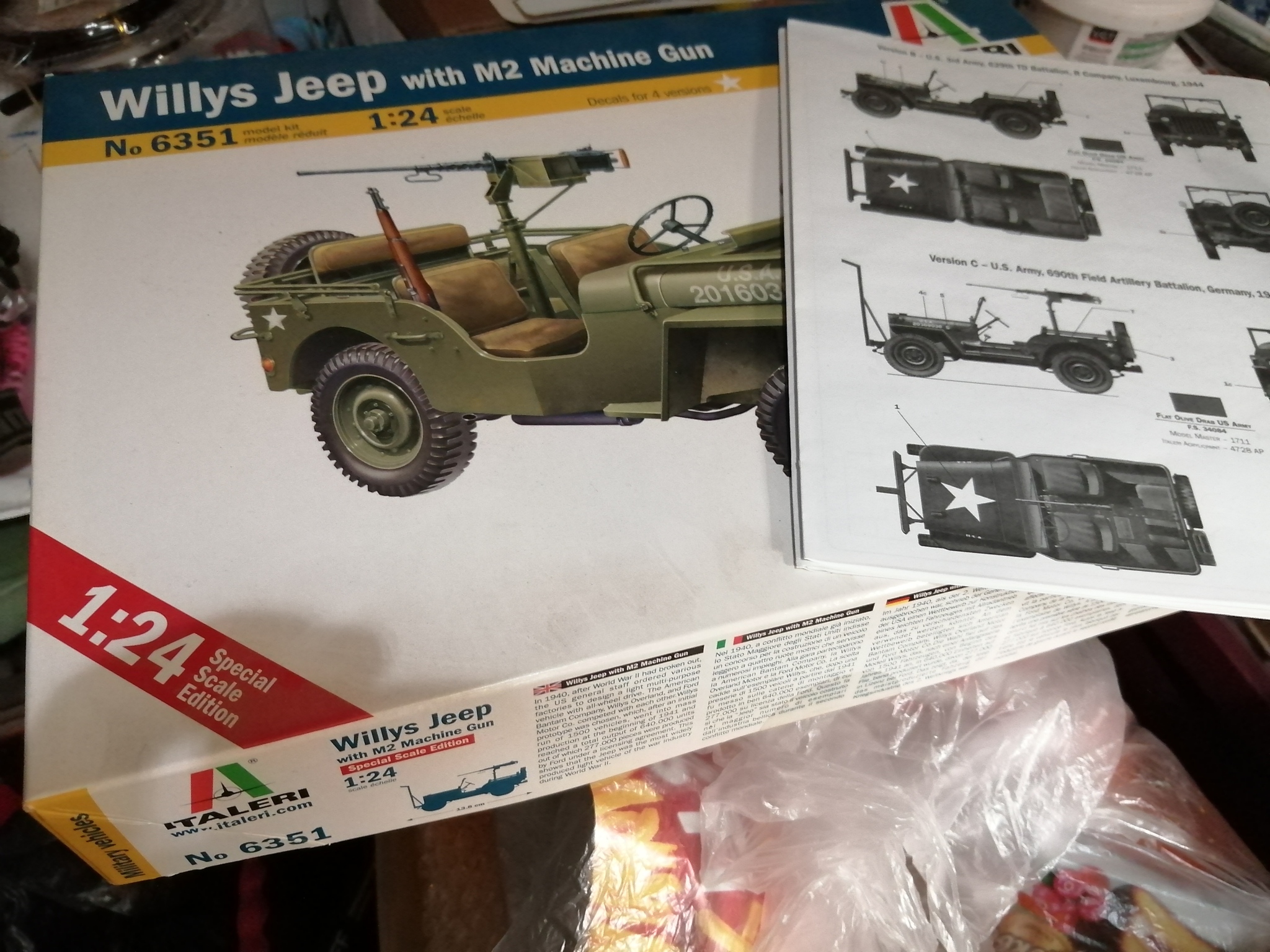 Italeri 1/24 Willys MB | Пикабу