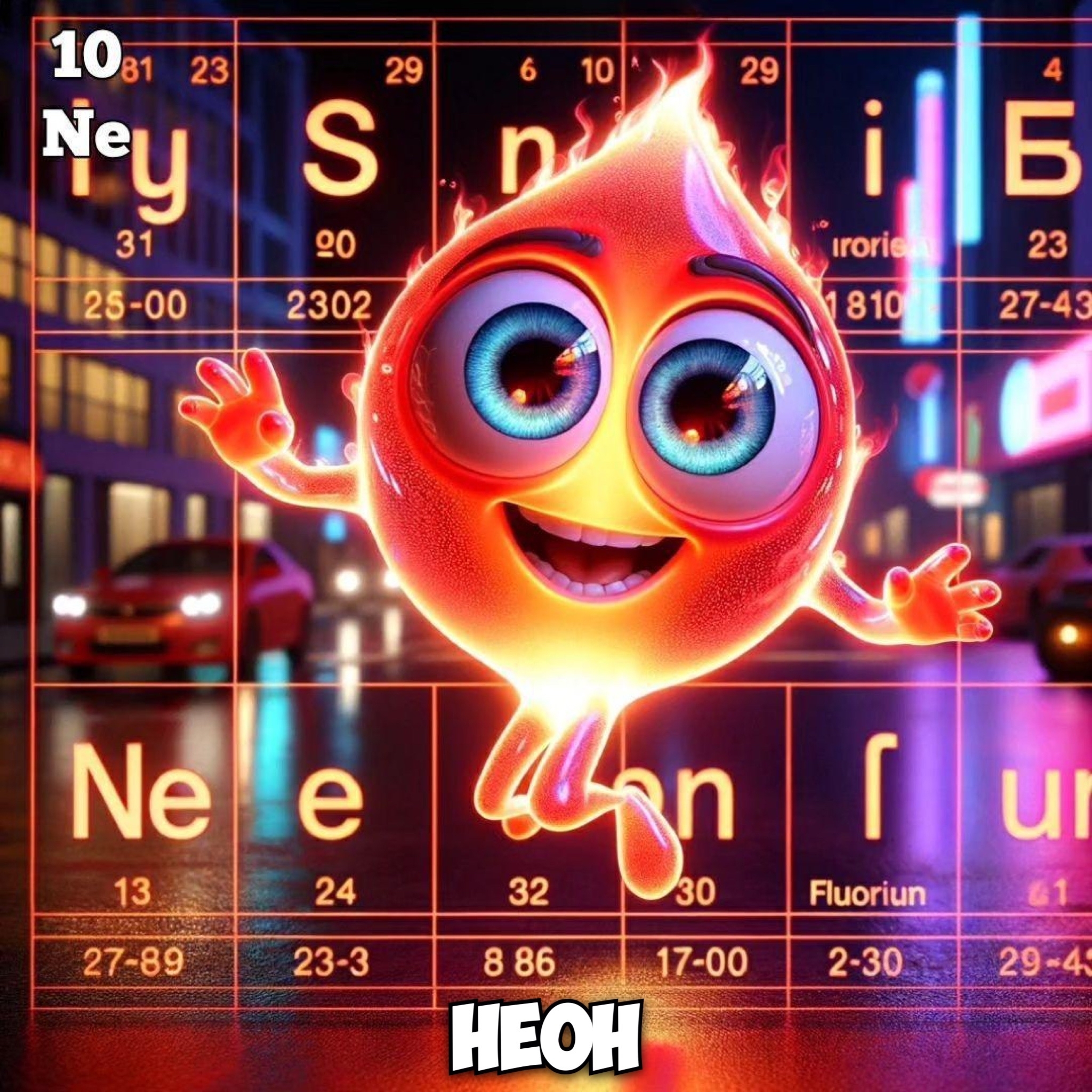 Периодическая таблица элементов | Пикабу