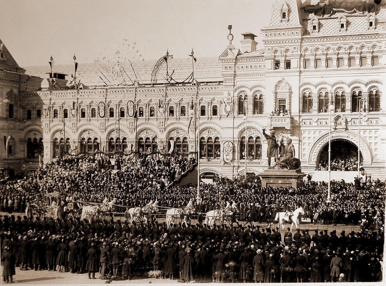 History Photo: Коронация Николая II | Пикабу