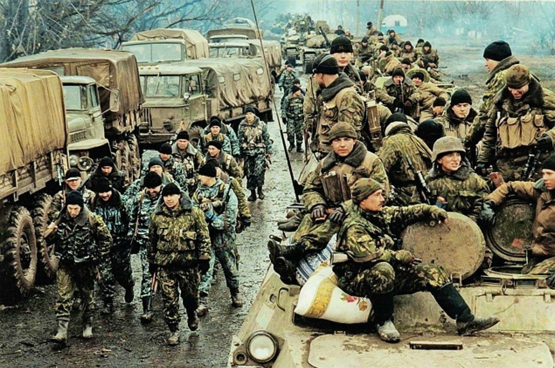 Вооруженный конфликт на северном кавказе. 131 Майкопская бригада штурм Грозного.