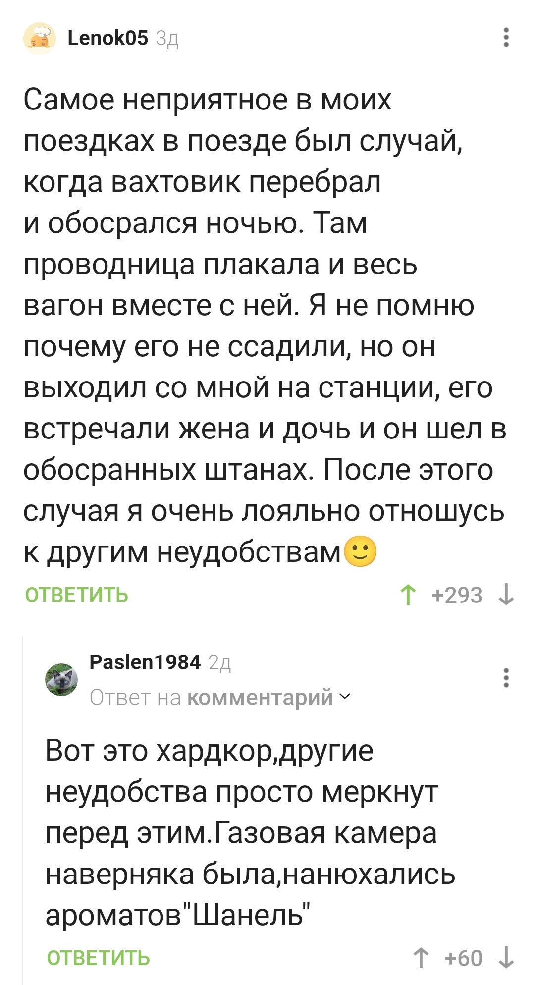 Самая страшная поездка на поезде | Пикабу