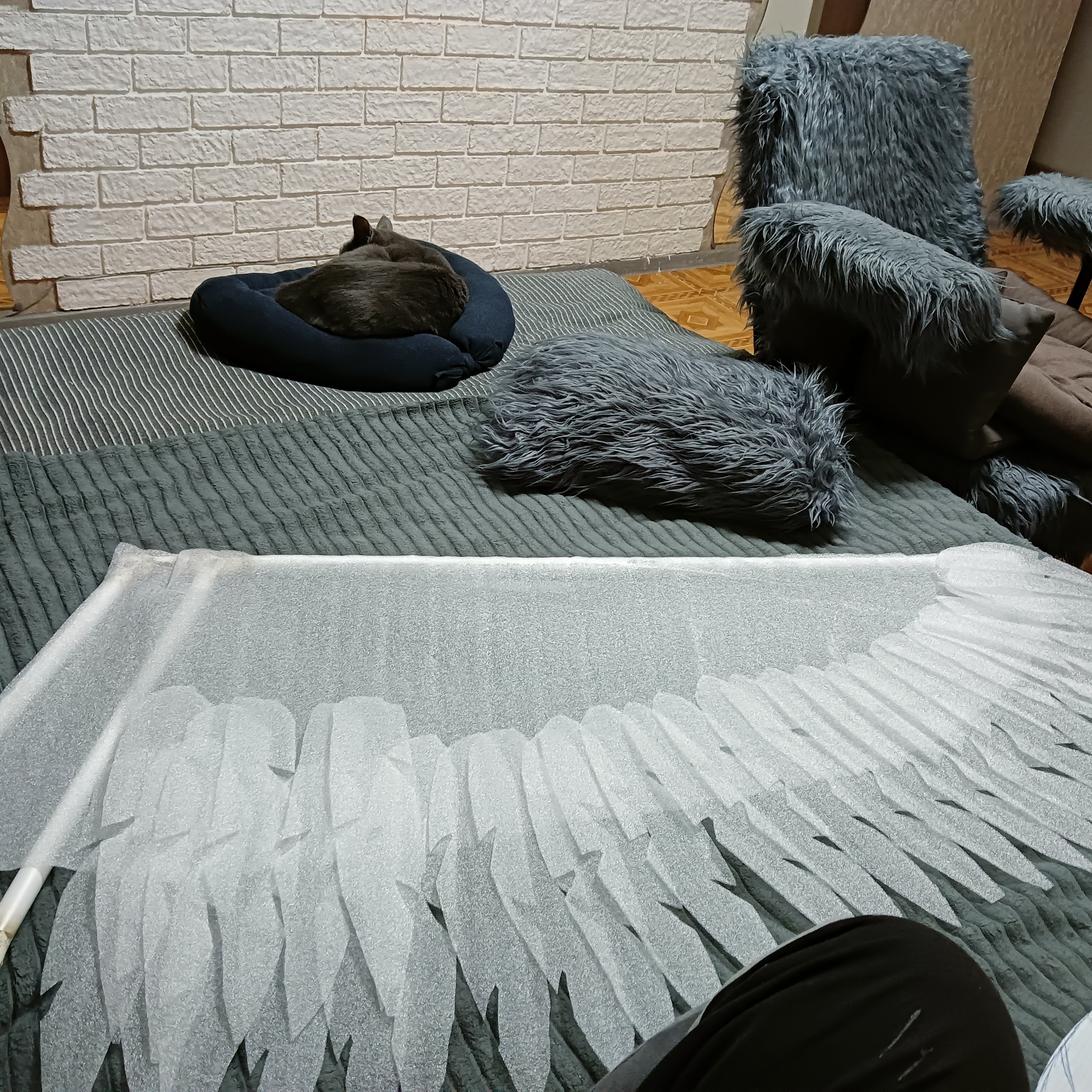 Крылья ангела для фотосессии, крылья из изолона своими руками , крылья для косплея Канаде Тачибана