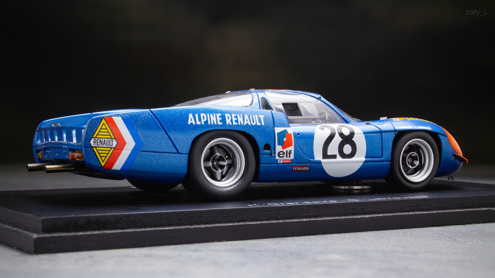 Модель в 1/43. Alpine A220 #28 | Пикабу