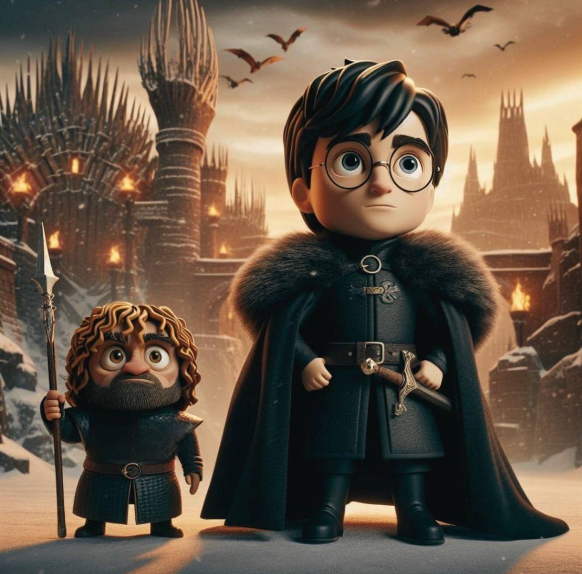 Harry Potter x Game of Thrones | Пикабу