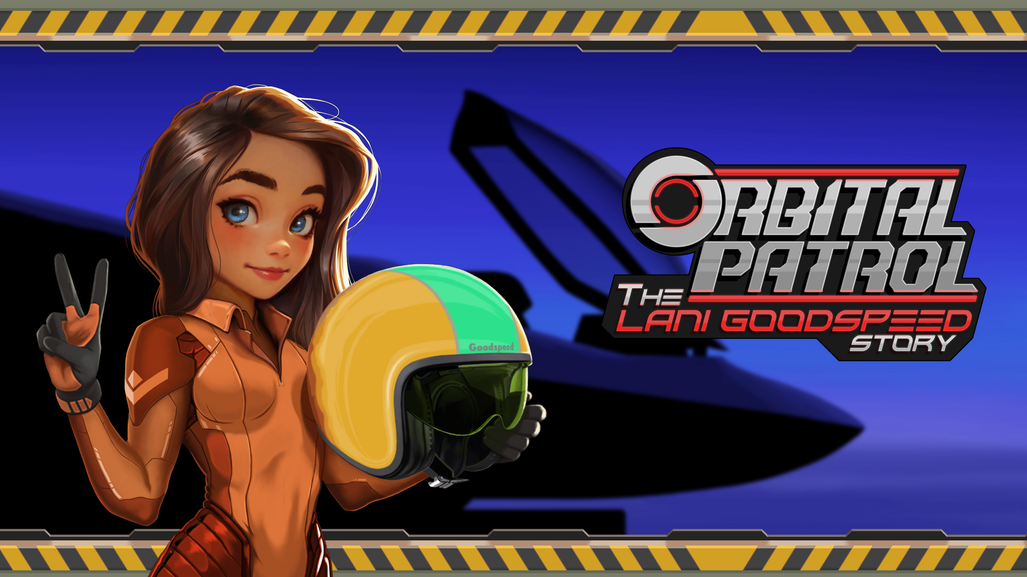 Сайд-скролл шутер Orbital Patrol: The Lani Goodspeed Story | Пикабу