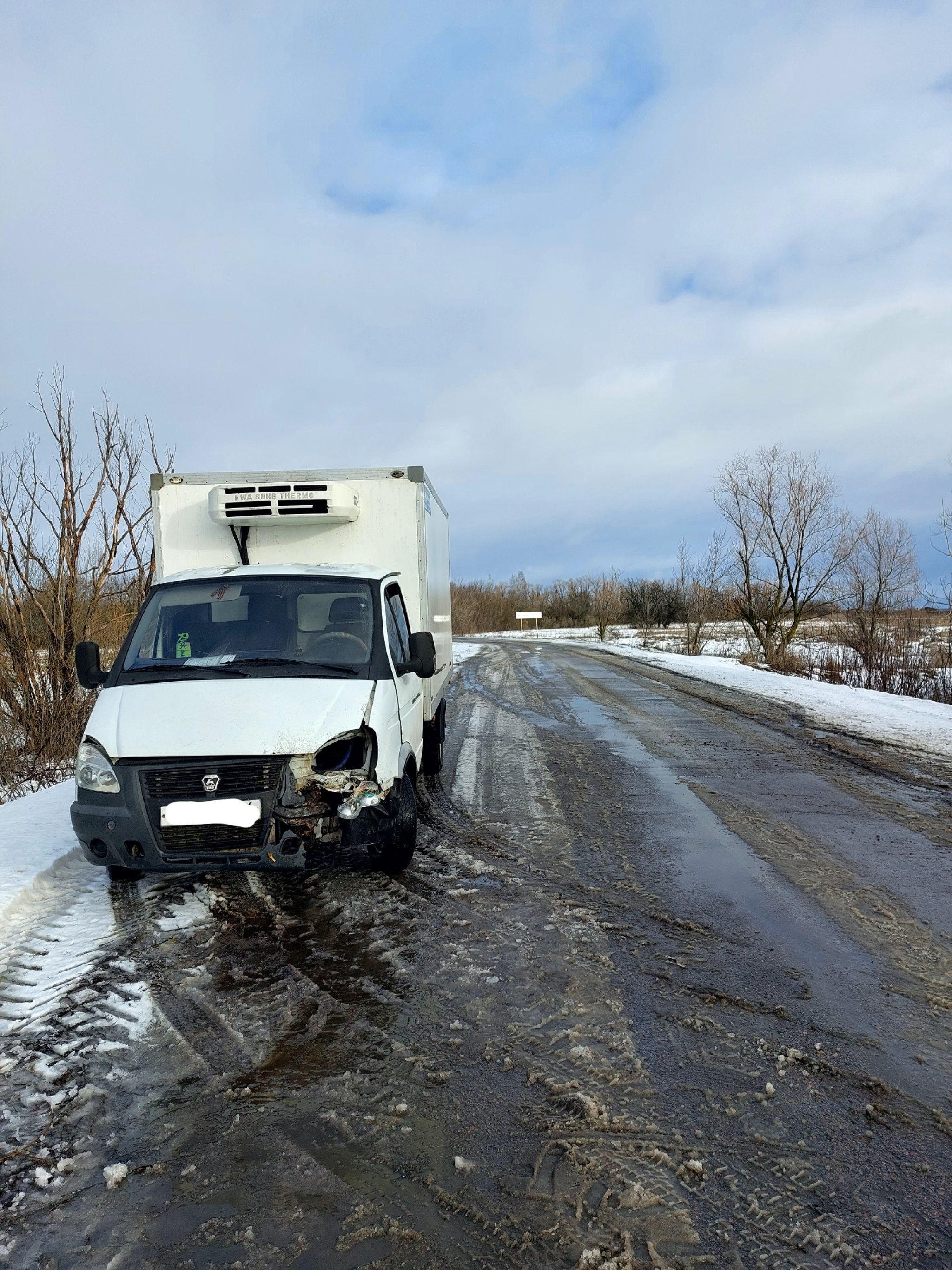 Огромное спасибо ребятам из дорожной службы! | Пикабу