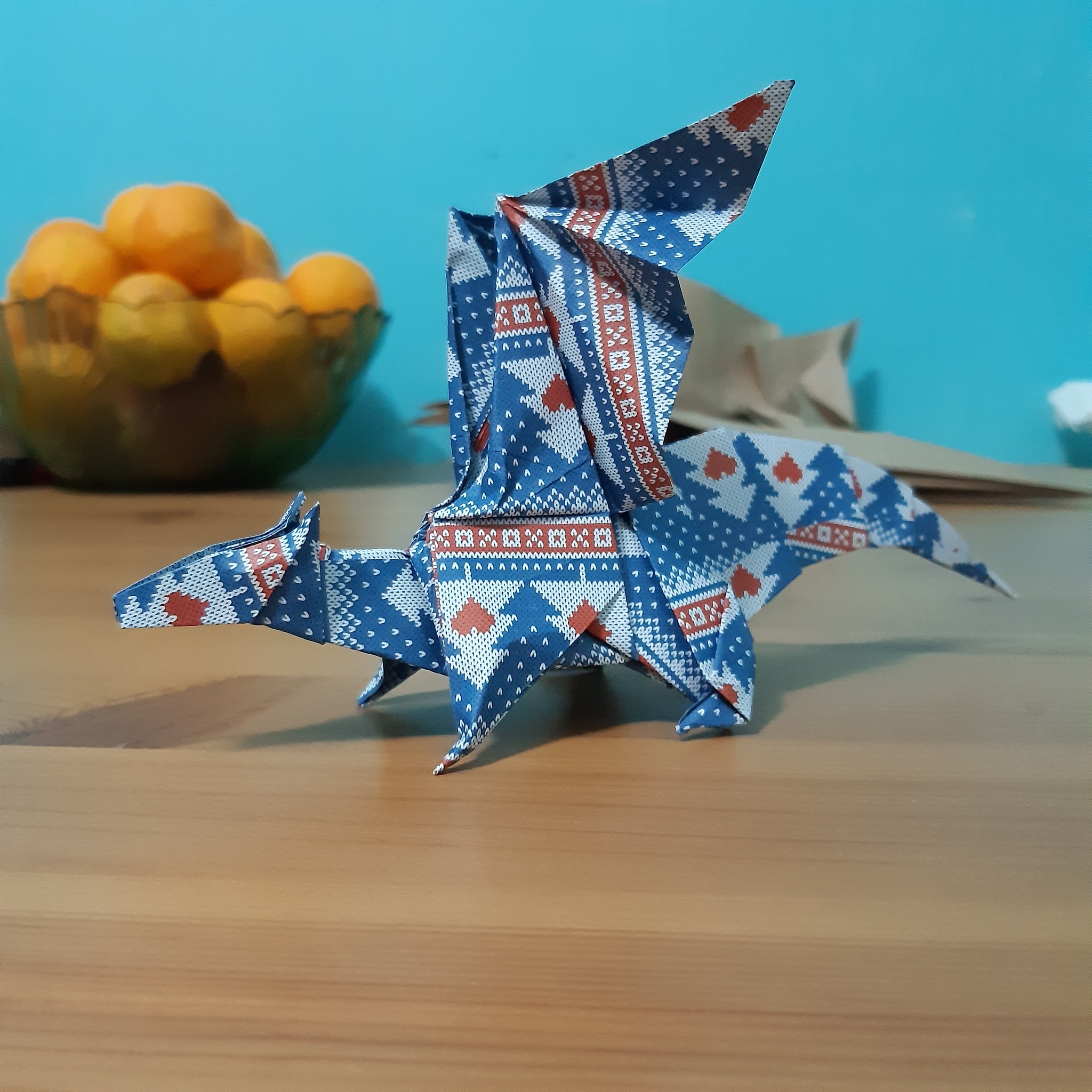 Оригами из бумаги а4 дракон