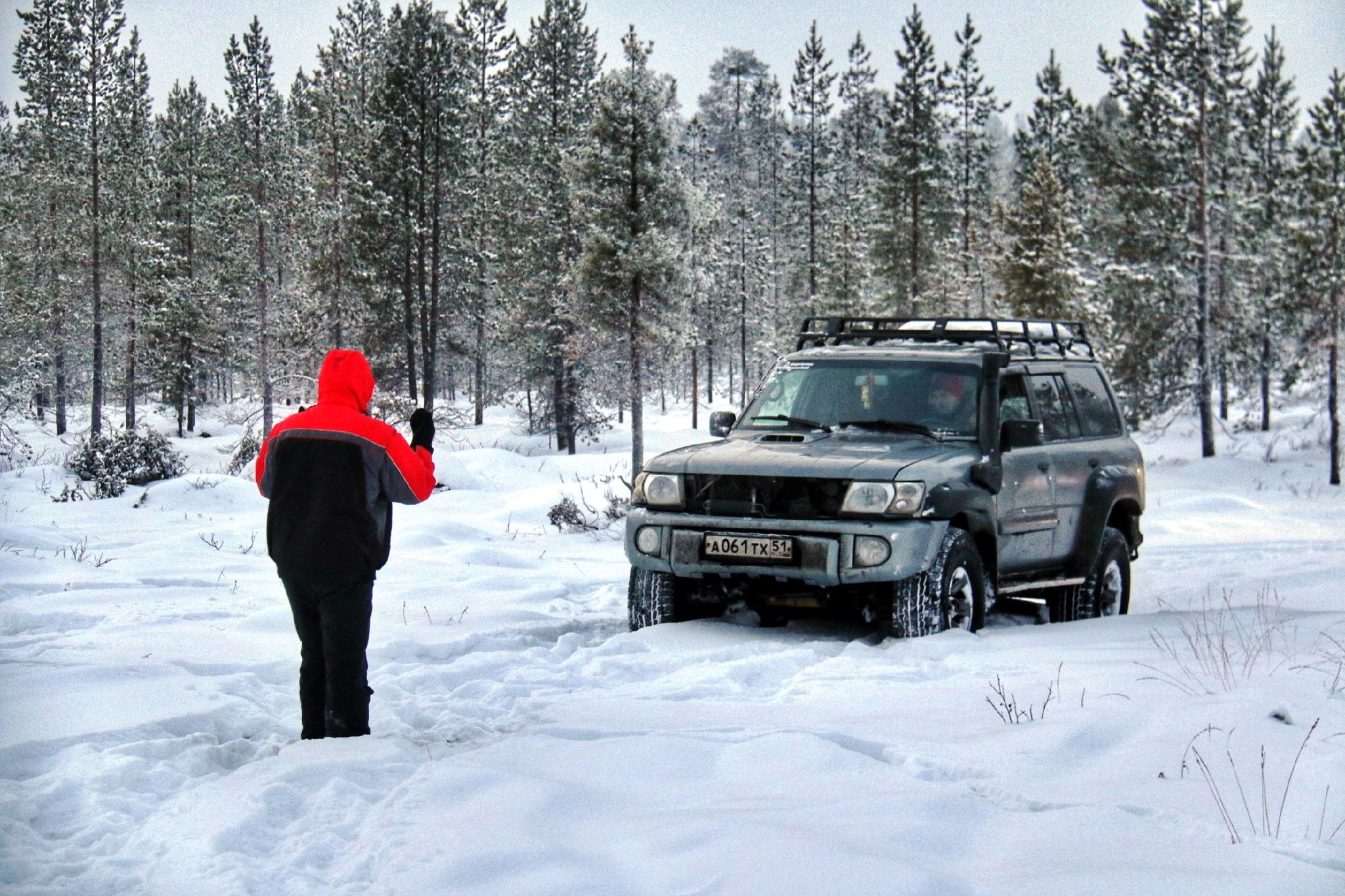 Разведка красивого маршрута к озеру. ПерекатиКольский. Patrol, TLC 200  Arctic Trucks, MPS, Hower H5 | Пикабу