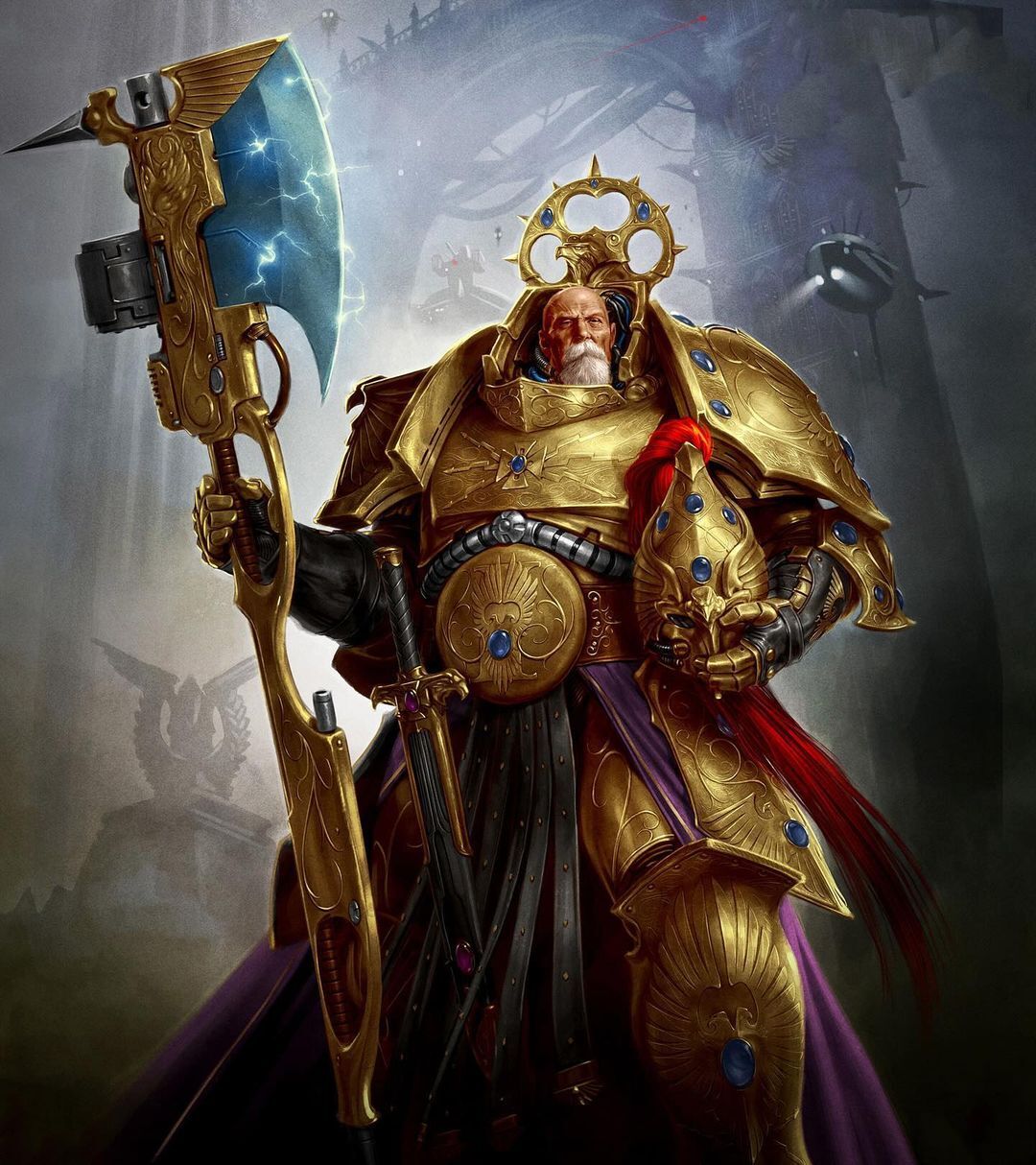 Adeptus custodes by Israel Liona | Пикабу