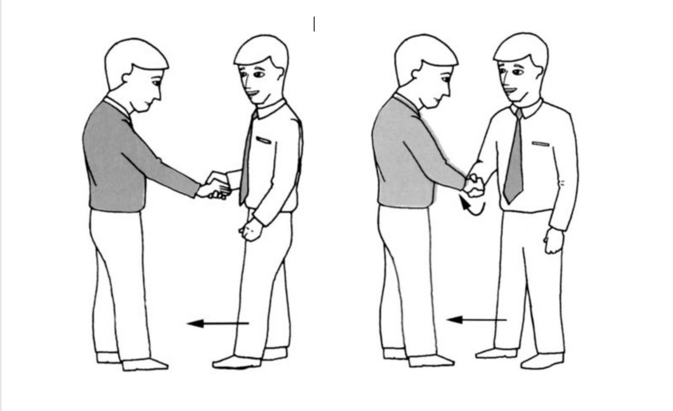 Невербальное общение | Три вида рукопожатий, которые определяют отношение  собеседника | Пикабу