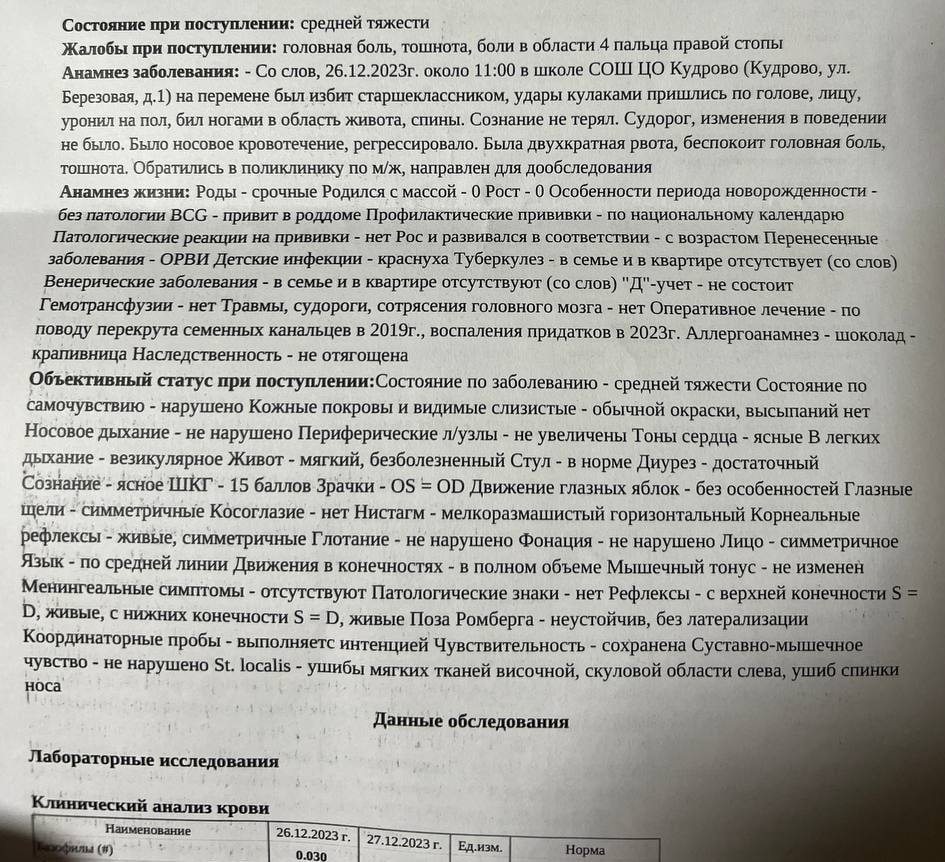 Бастрыкин, если ты есть, помоги!» В Ленобласти школьник-мигрант избил  подростка: мать пострадавшего боится, что крайним сделают её сына | Пикабу