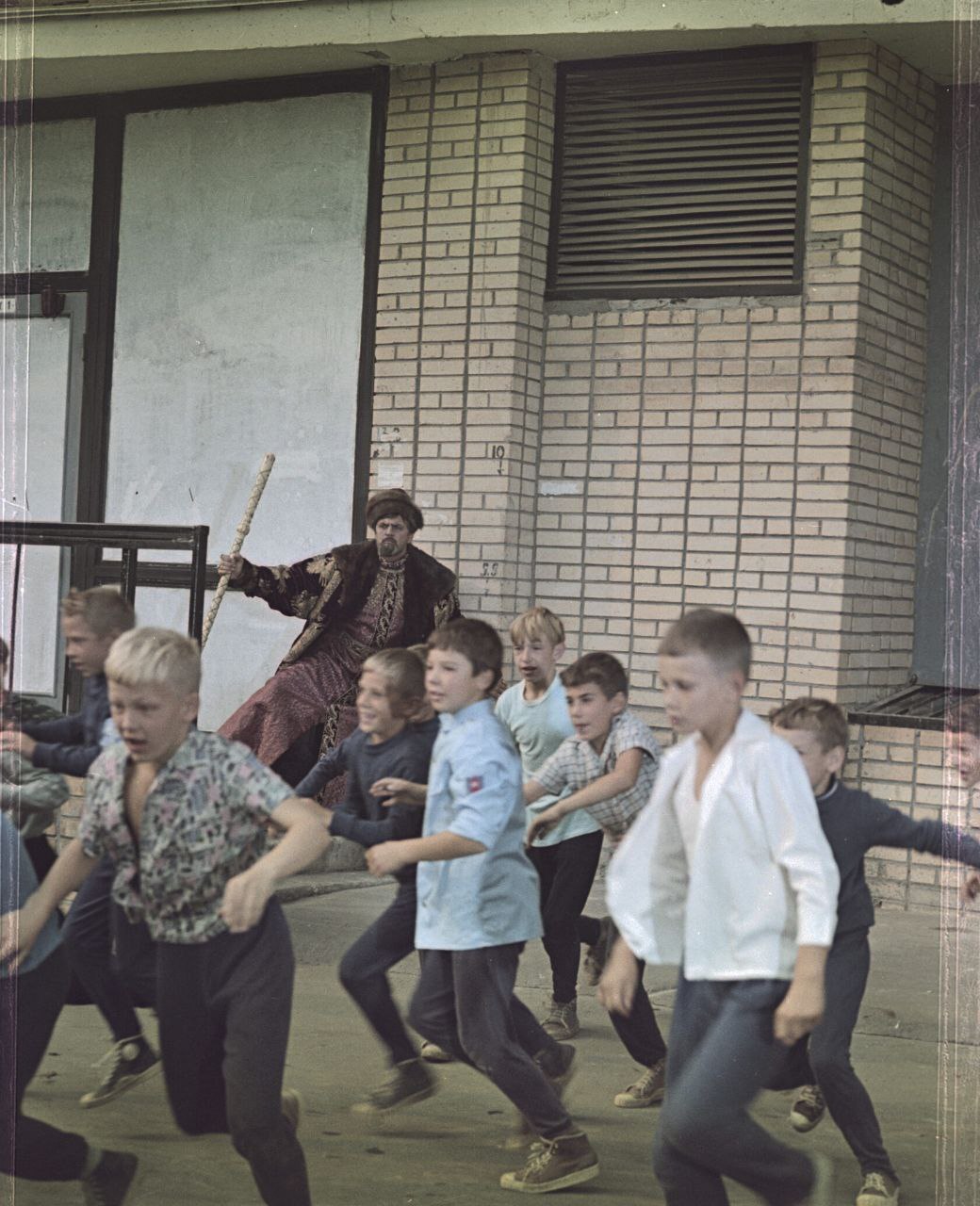Съёмки популярного фильма «Иван Васильевич меняет профессию» (1973 ...