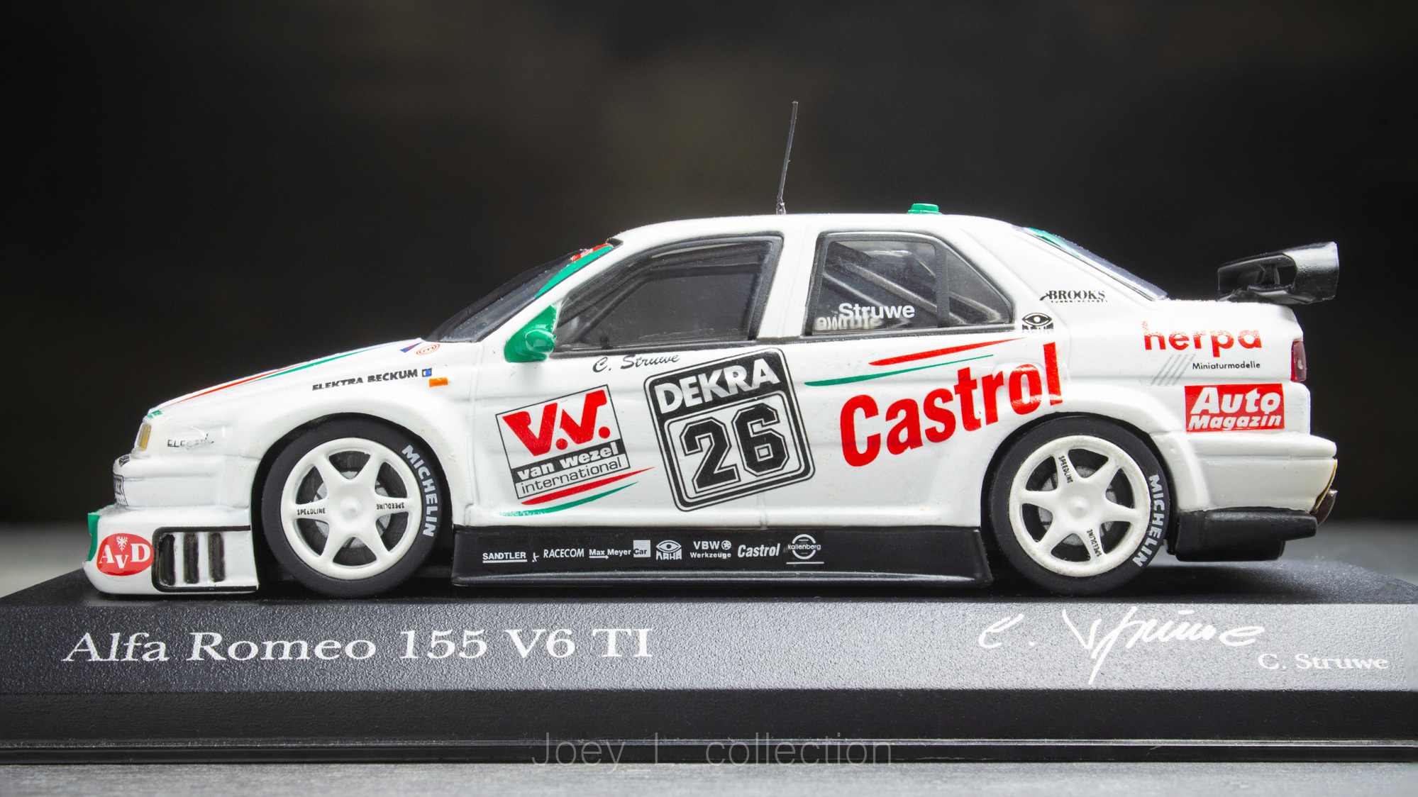 Модель в 1/43. Alfa Romeo 155 V6 Ti #26 | Пикабу