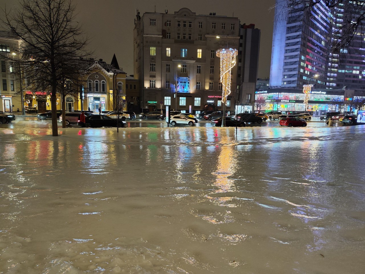 Зима в городе | Пикабу