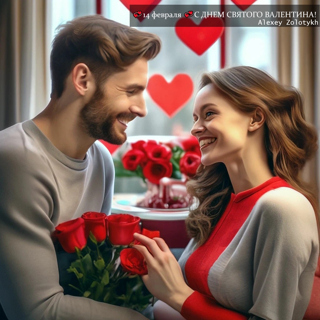 14 февраля С ДНЕМ СВЯТОГО ВАЛЕНТИНА! | Пикабу