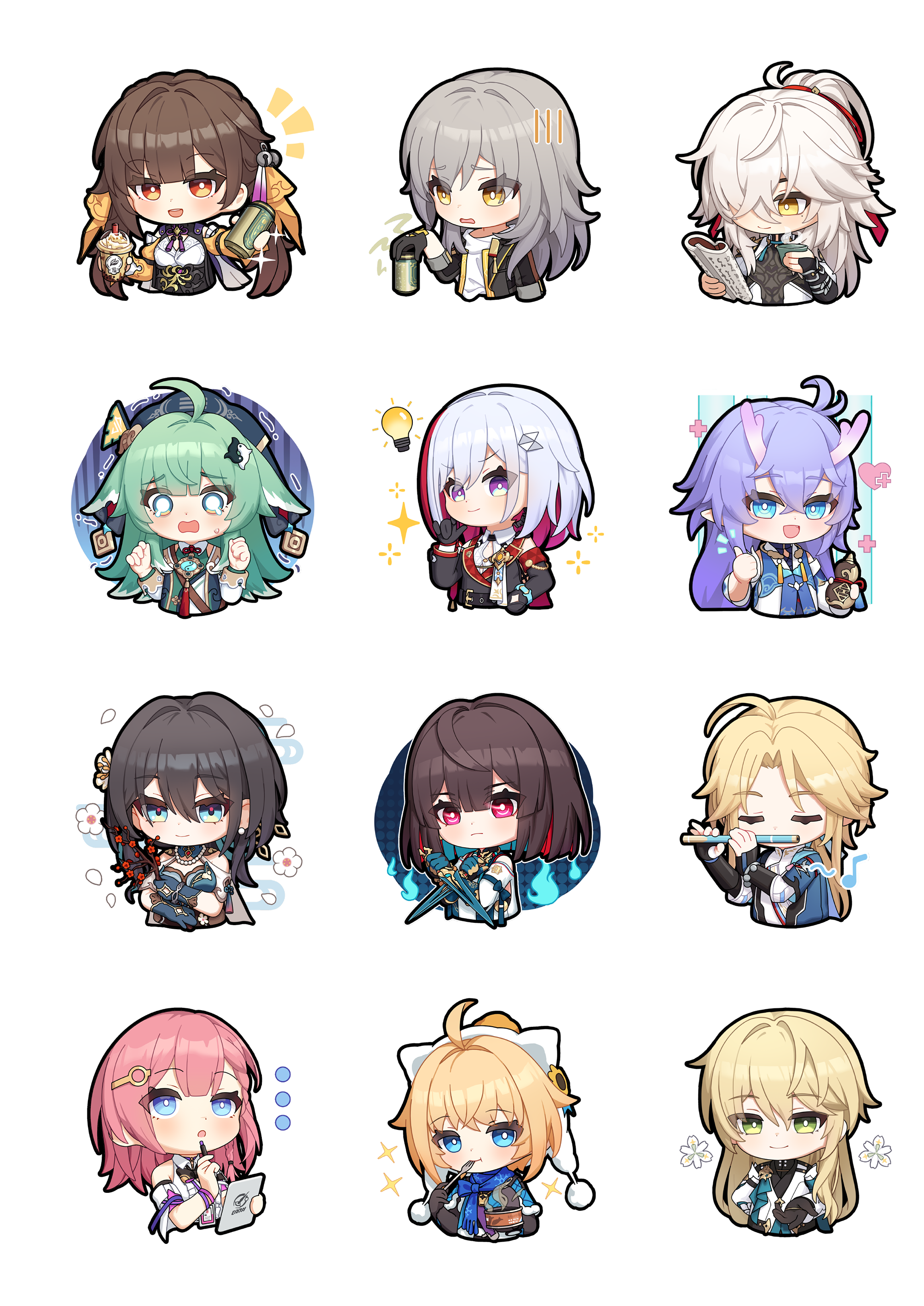 Honkai: Star Rail Stickers | Пикабу