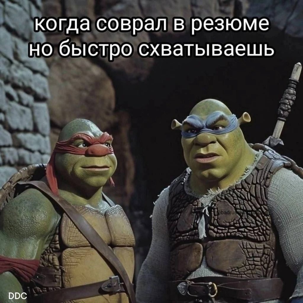 Скуф-мутант ниндзя | Пикабу