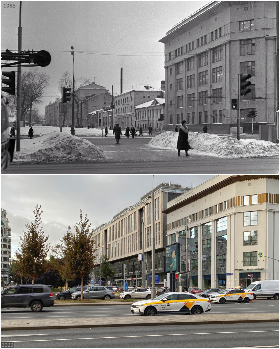 Москва на сравнительных фото, сделанных с тех же точек спустя годы -  удивительная разница! | Пикабу