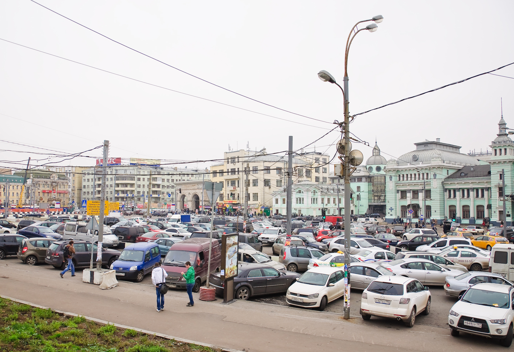 Платные парковки в Москве. Прошлое и настоящее | Пикабу