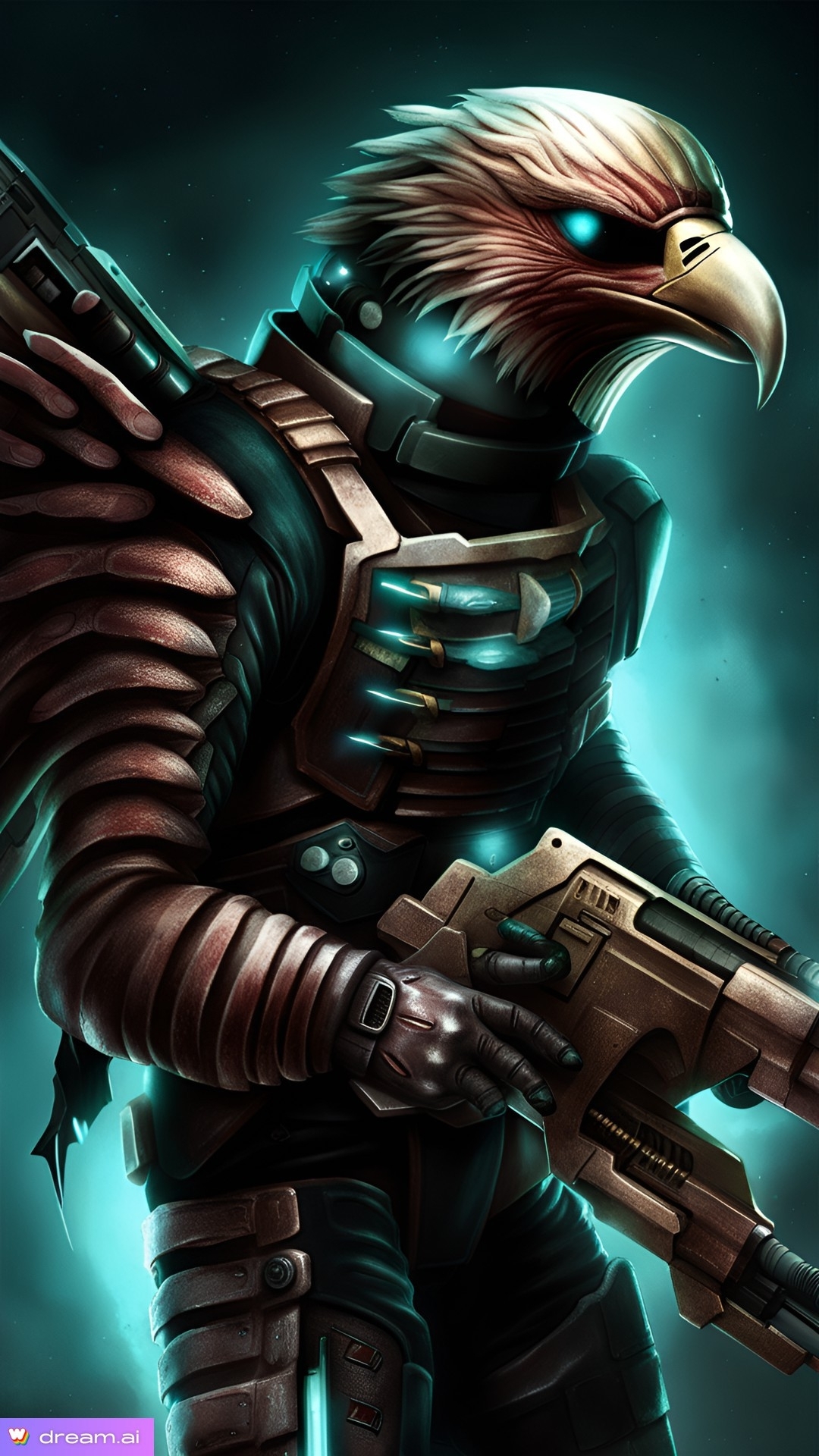 Alien soldier + dead space wombo | Пикабу