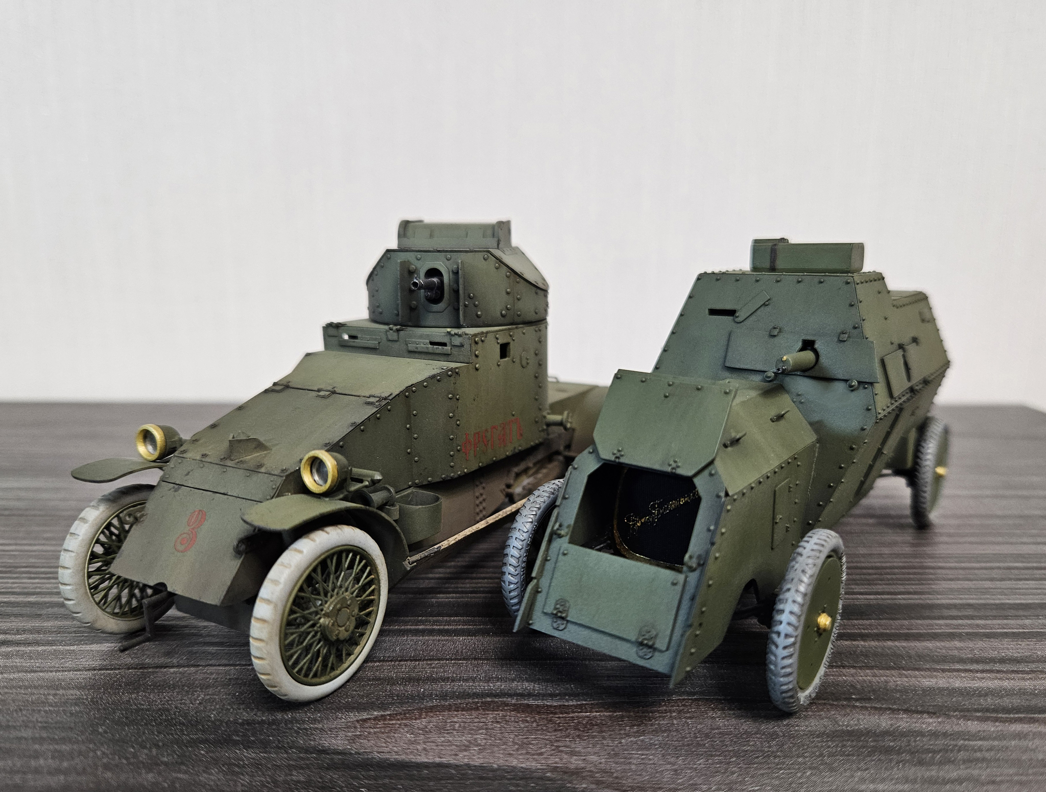 Бронеавтомобиль «Ланчестер» Русской императорской армии, 1/35 | Пикабу