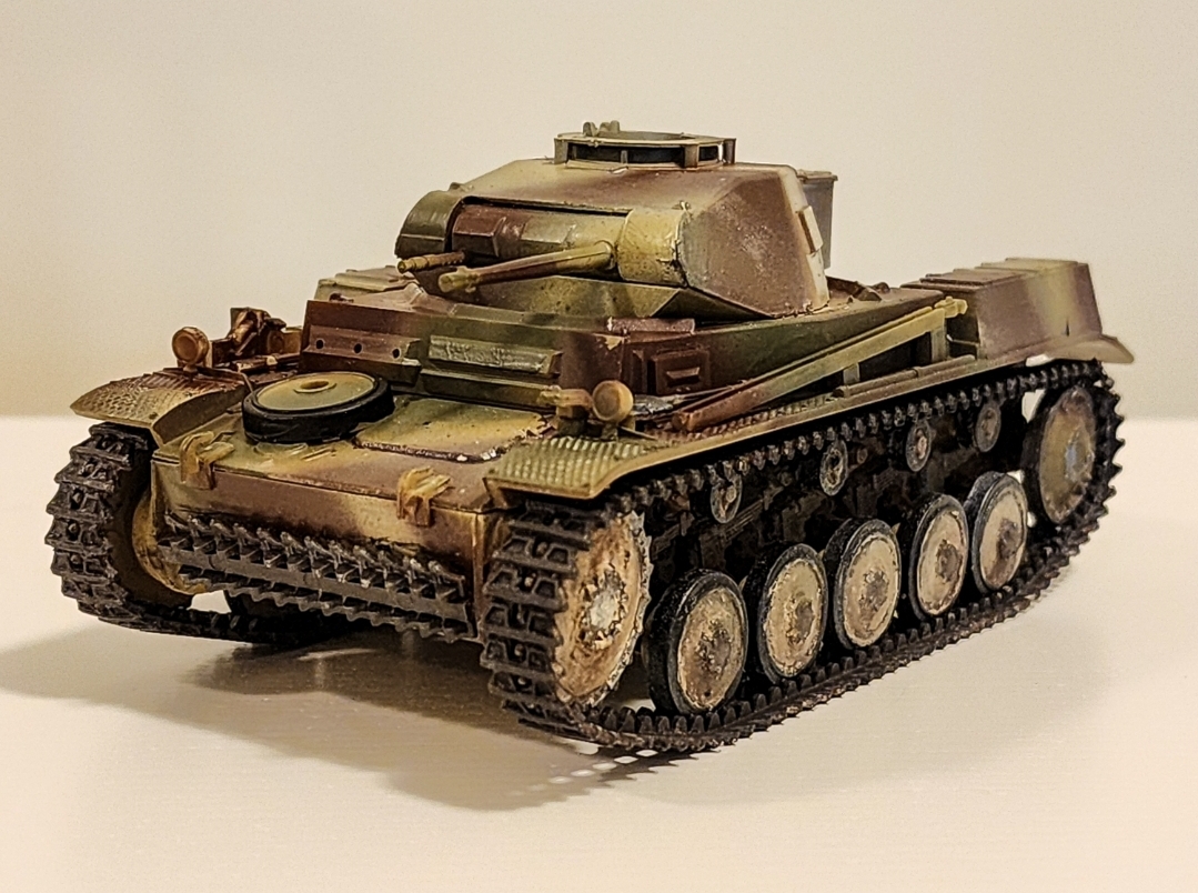 Модель Panzer Kampfwagen II Ausf. F | Пикабу