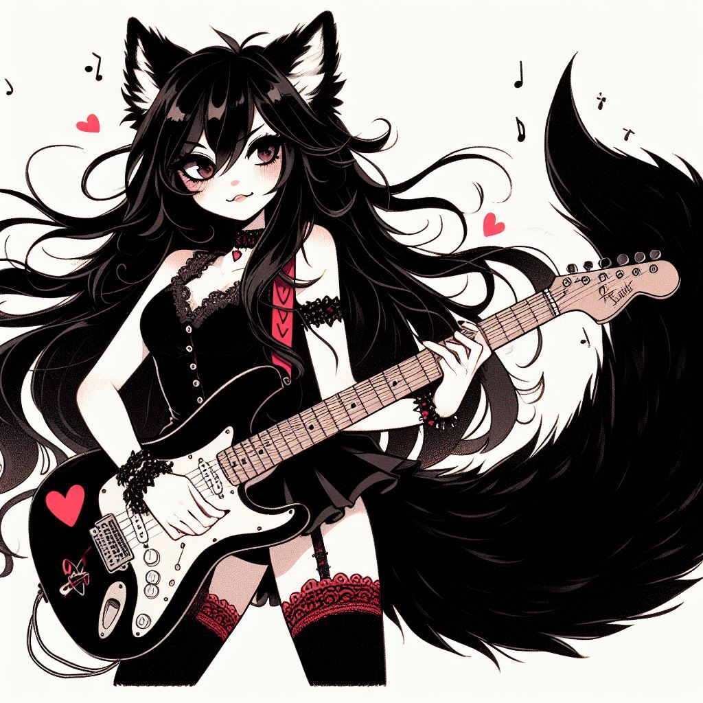 Goth fox | Пикабу